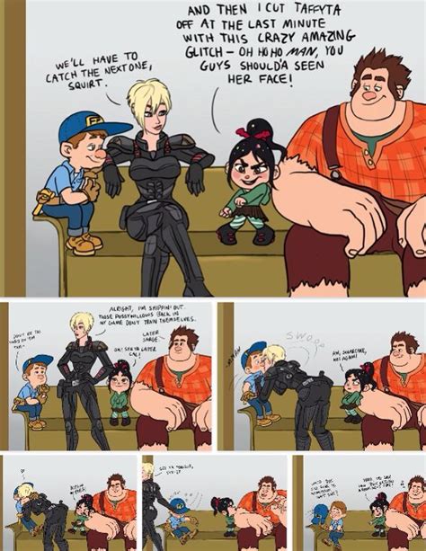 wreck it ralph comic porn